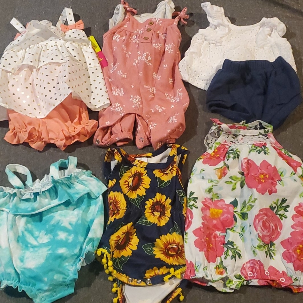 Newborn baby girl lot